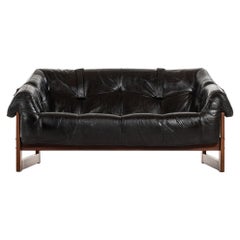 Percival Lafer Sofa Model MP-091 Produced by Lafer MP in Brazil