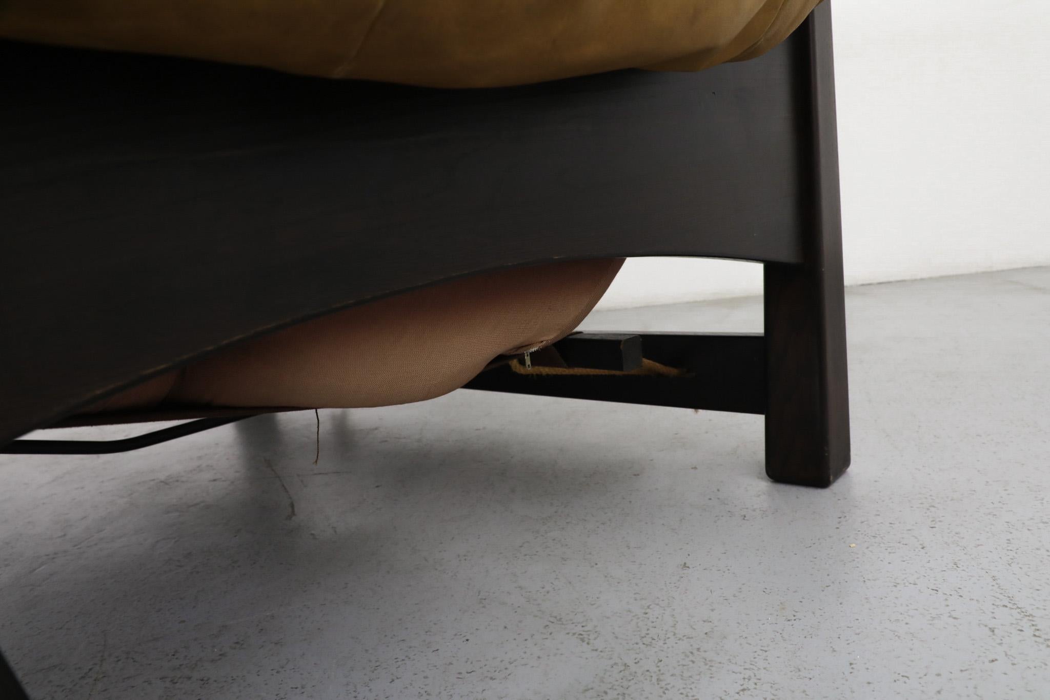 Percival Lafer Style Leather Loveseat Sofa by Gerard van den Berg for Montis 12
