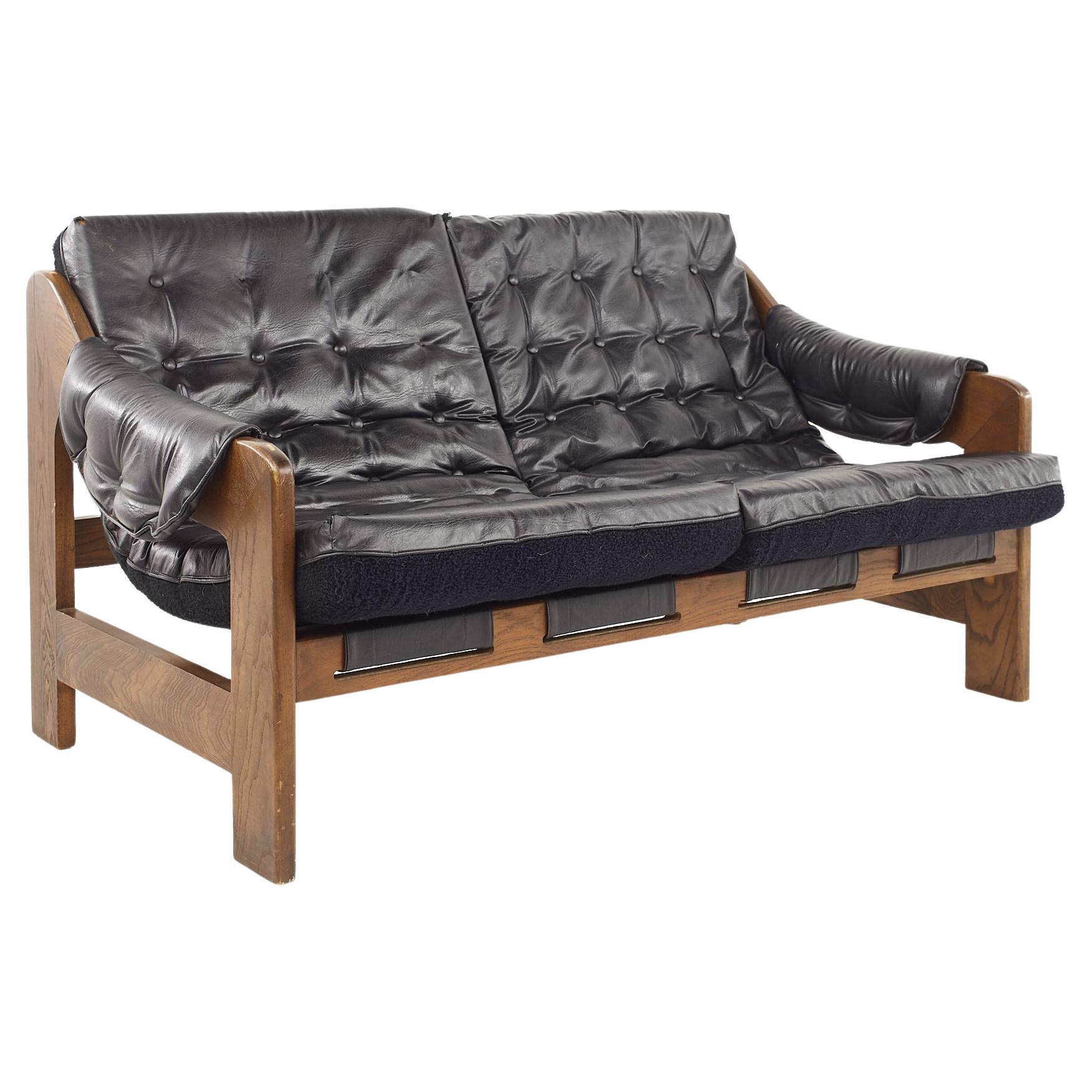 A Tufted Loveseat For Sale at 1stDibs