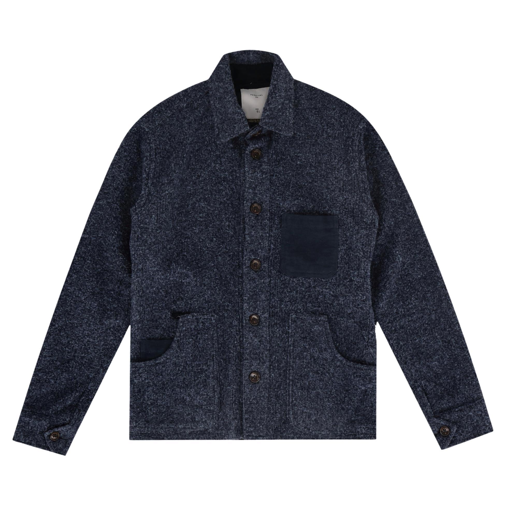 Percival Limited Edition Wool Blend Chore Jacket (veste de cours en laine mélangée)