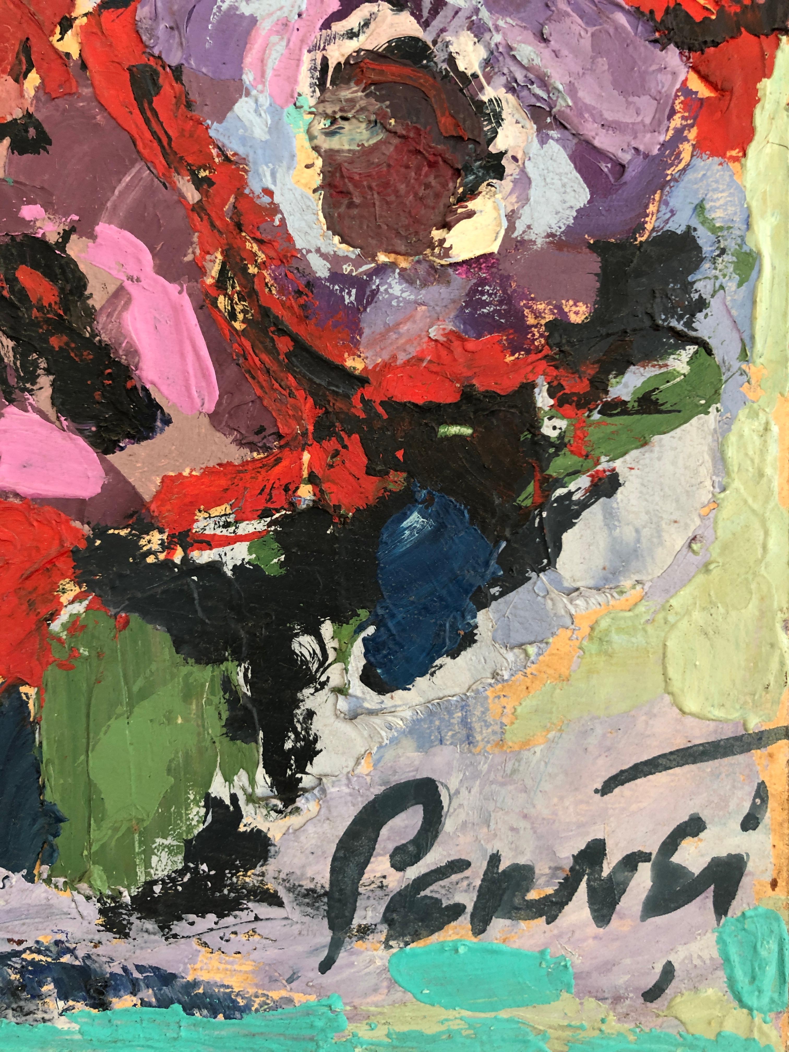Blumen (Moderne), Painting, von Percival Pernet