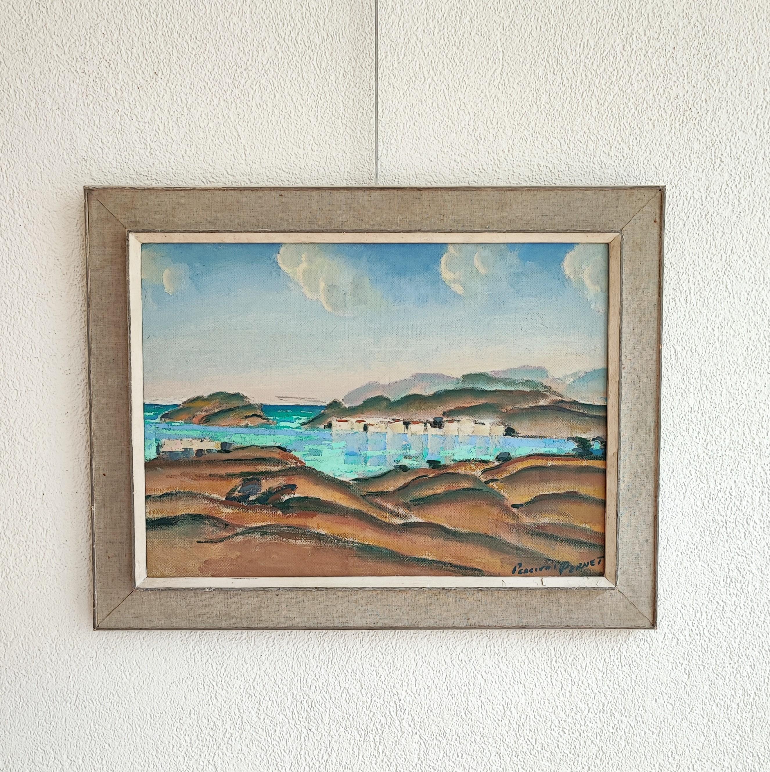 Auf den Balearischen Inseln – Painting von Percival Pernet