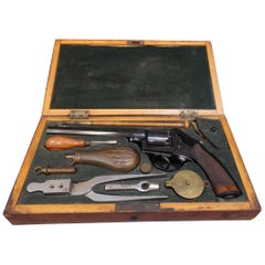 Antique Percussion Revolver, Adams in London Model 1851, in its Original Box