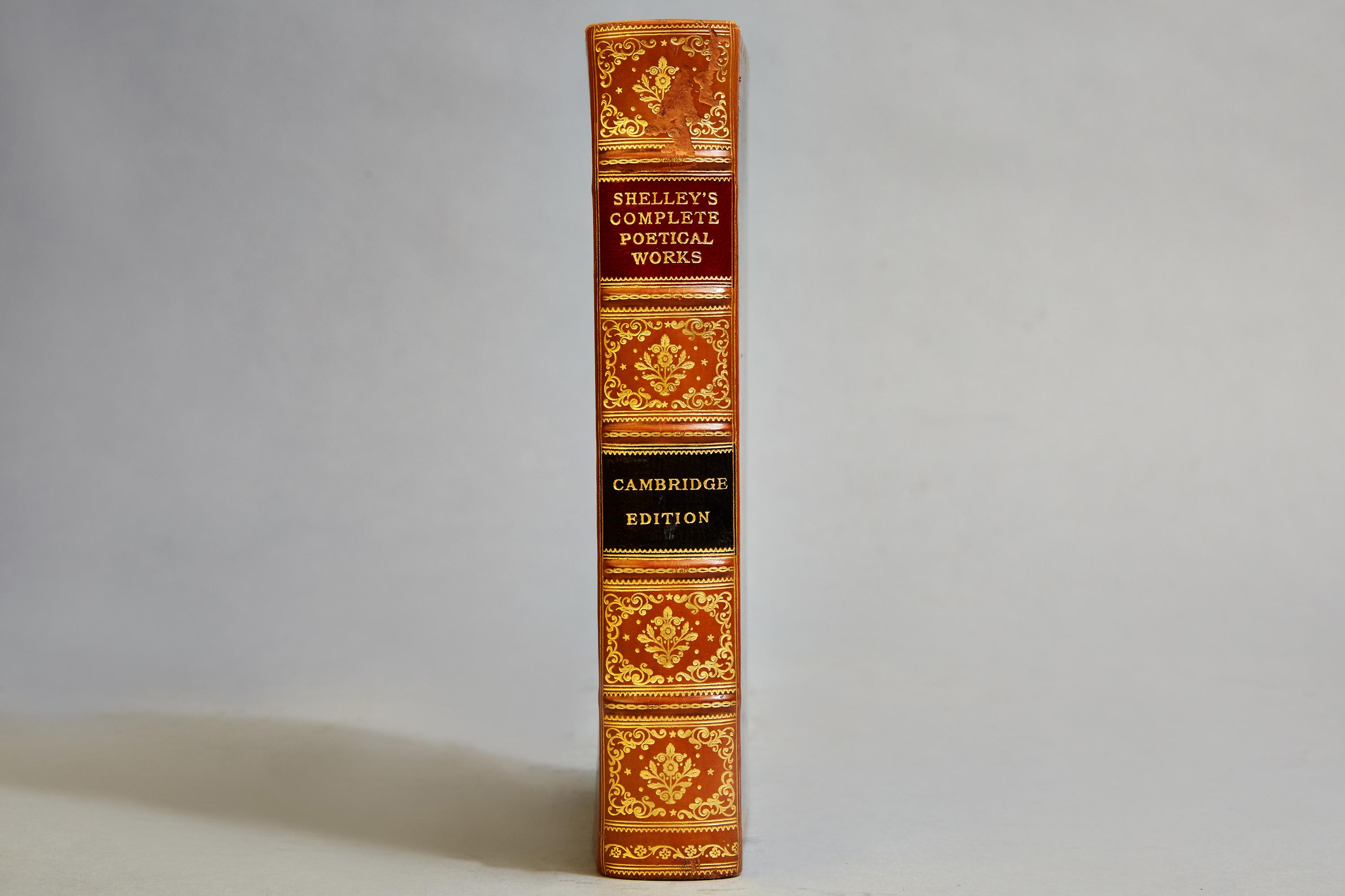 Percy B. Shelley, The Complete Poetical Works In Good Condition In New York, NY