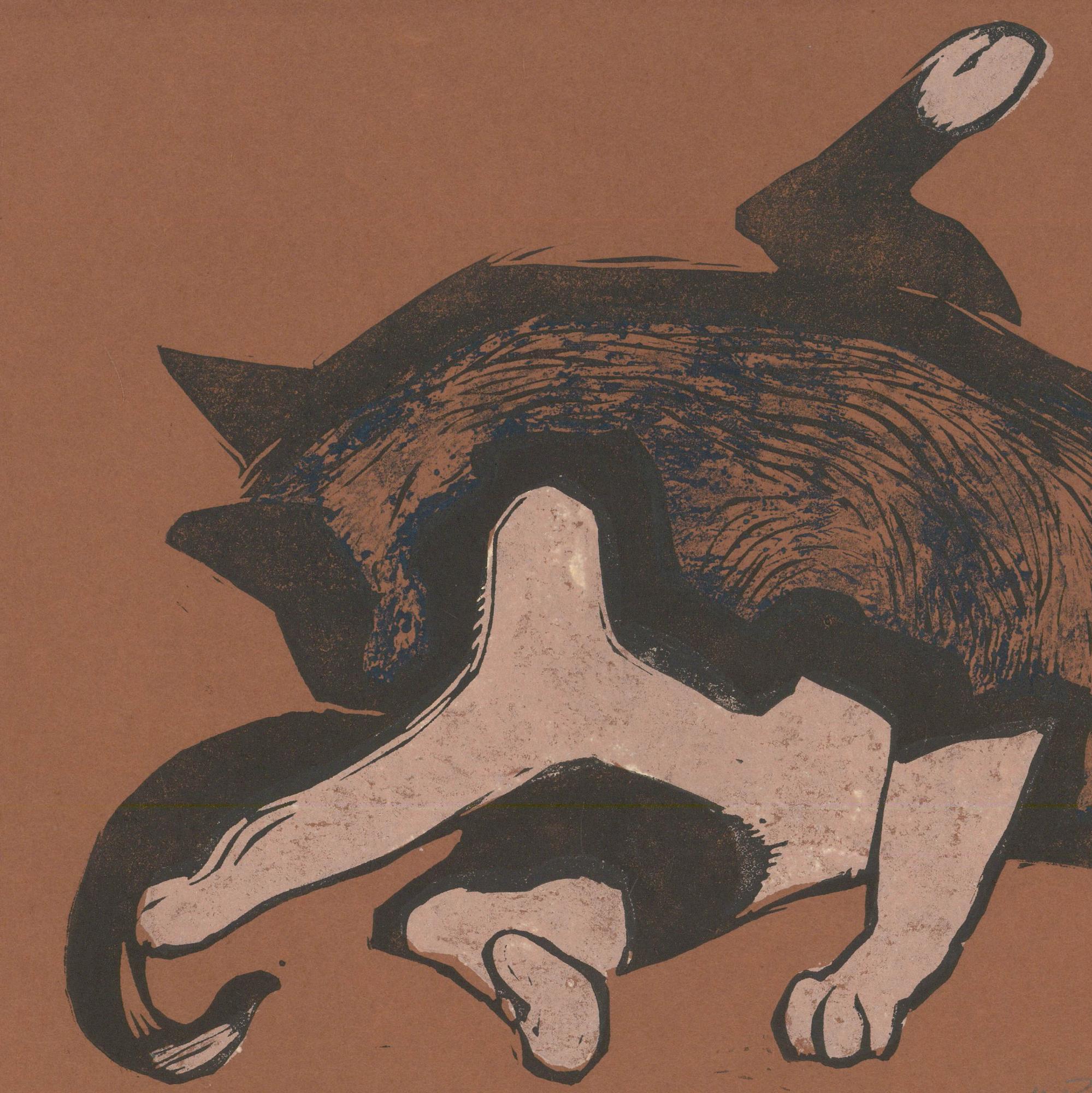 Percy Drake Brookshaw (1907-1993) - 1971 Gravure sur bois, Neuf vies 12 en vente 3