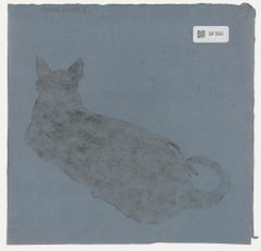 Percy Drake-Brookshaw (1907-1993) - 1971 Woodcut, Nine Lives 6