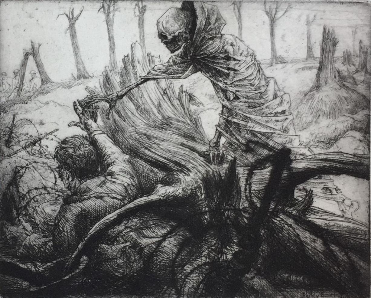 The Dance of Death. 1914-1918 - Print by Percy John Delf Smith, R.D.I.
