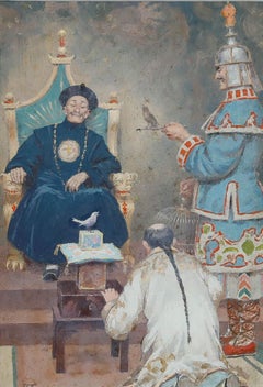 Percy Tarrant (1855-1934) - Early 20th Century Oil, The Nightingale