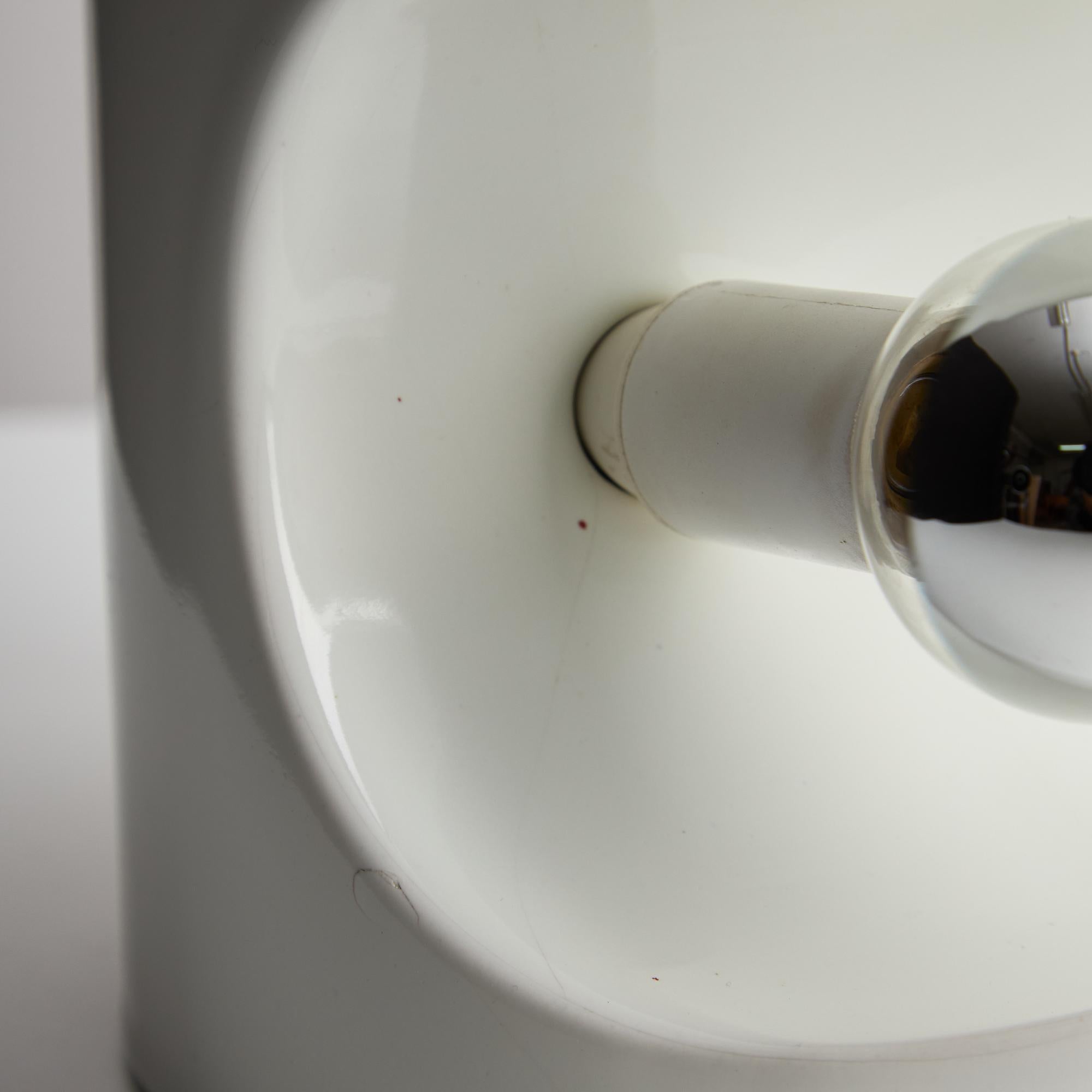 Lampe Perdomello 70 en céramique blanche en vente 2