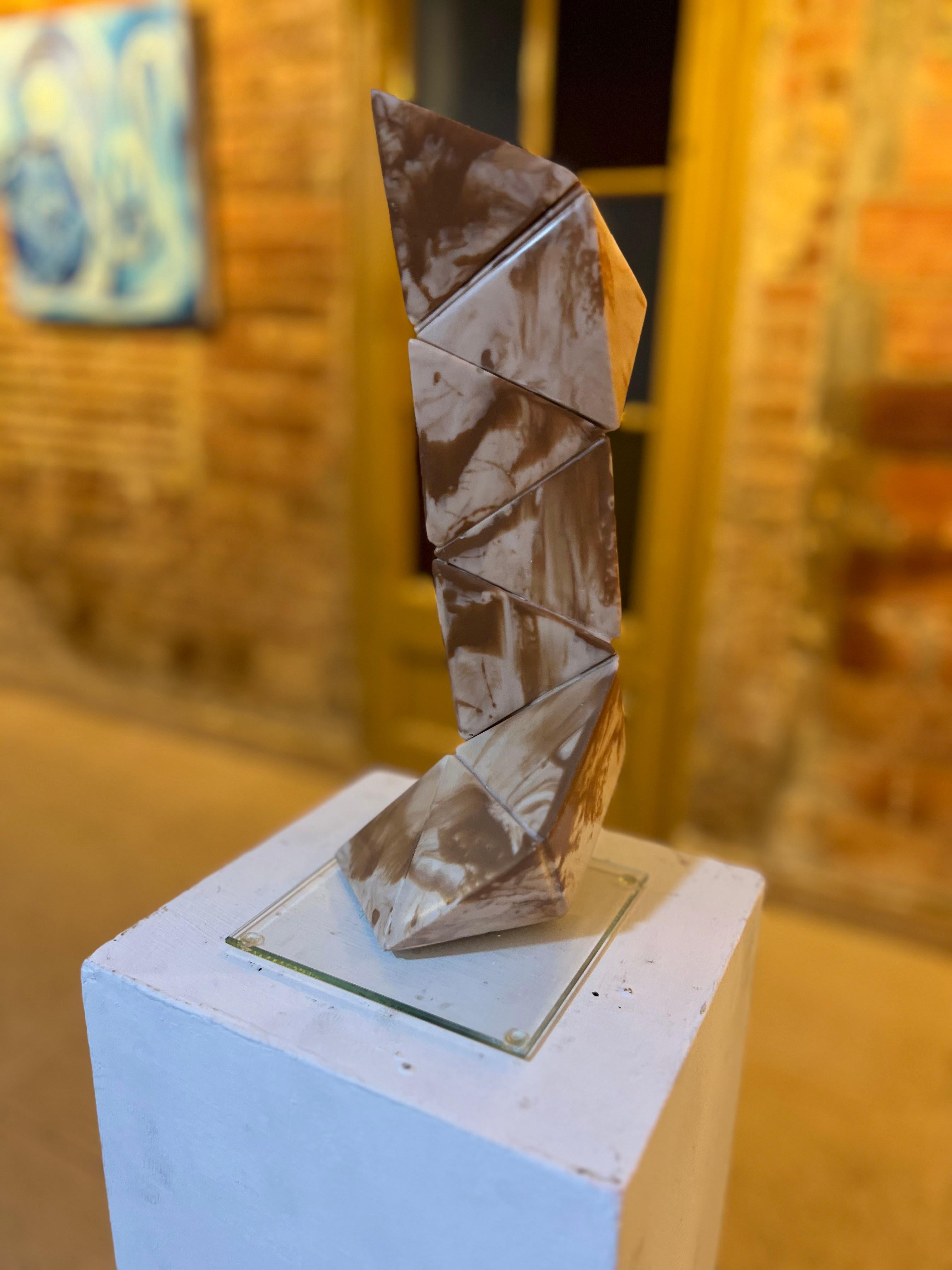 The sculpture is being offered with a work and authenticity certificate