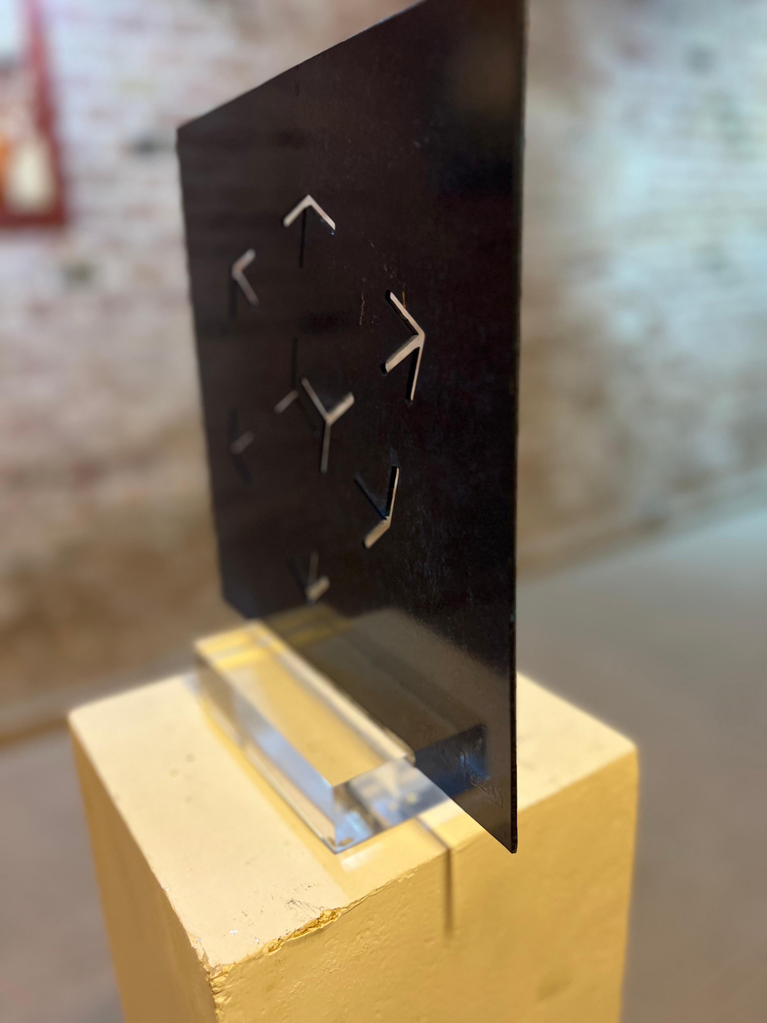 The sculpture  is being offered with a work and authenticity certificate