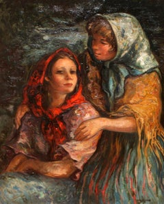 Campesinas - Óleo sobre tela