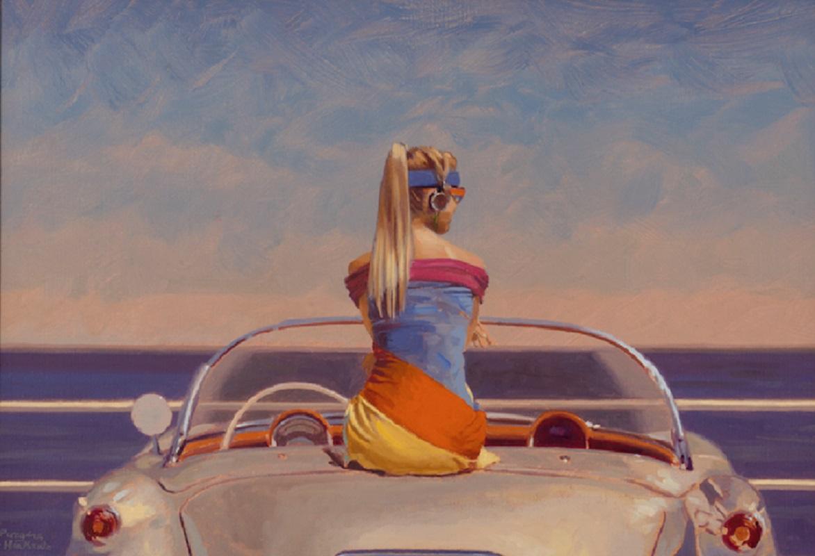 Figurative Painting de Peregrine Heathcote - Fin de la Tierra
