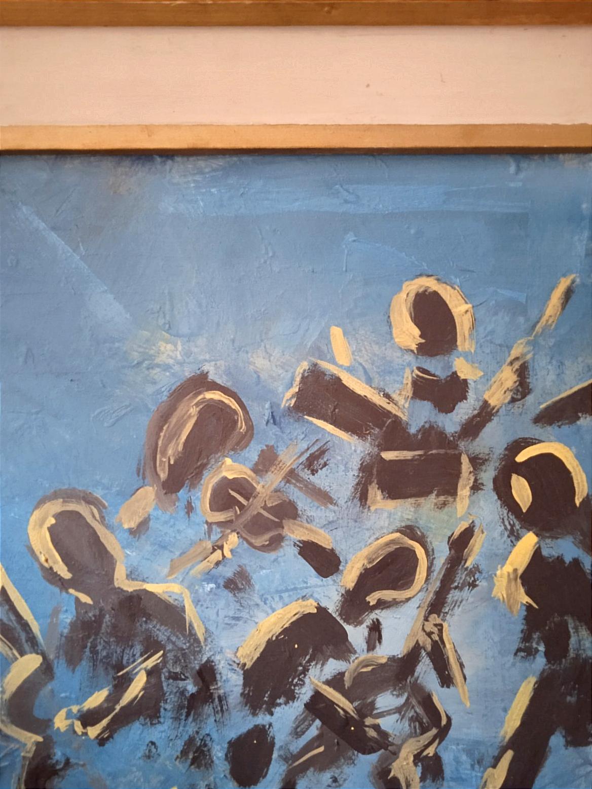 Around The Band - Abstract Painting by Perekucha Ruslan