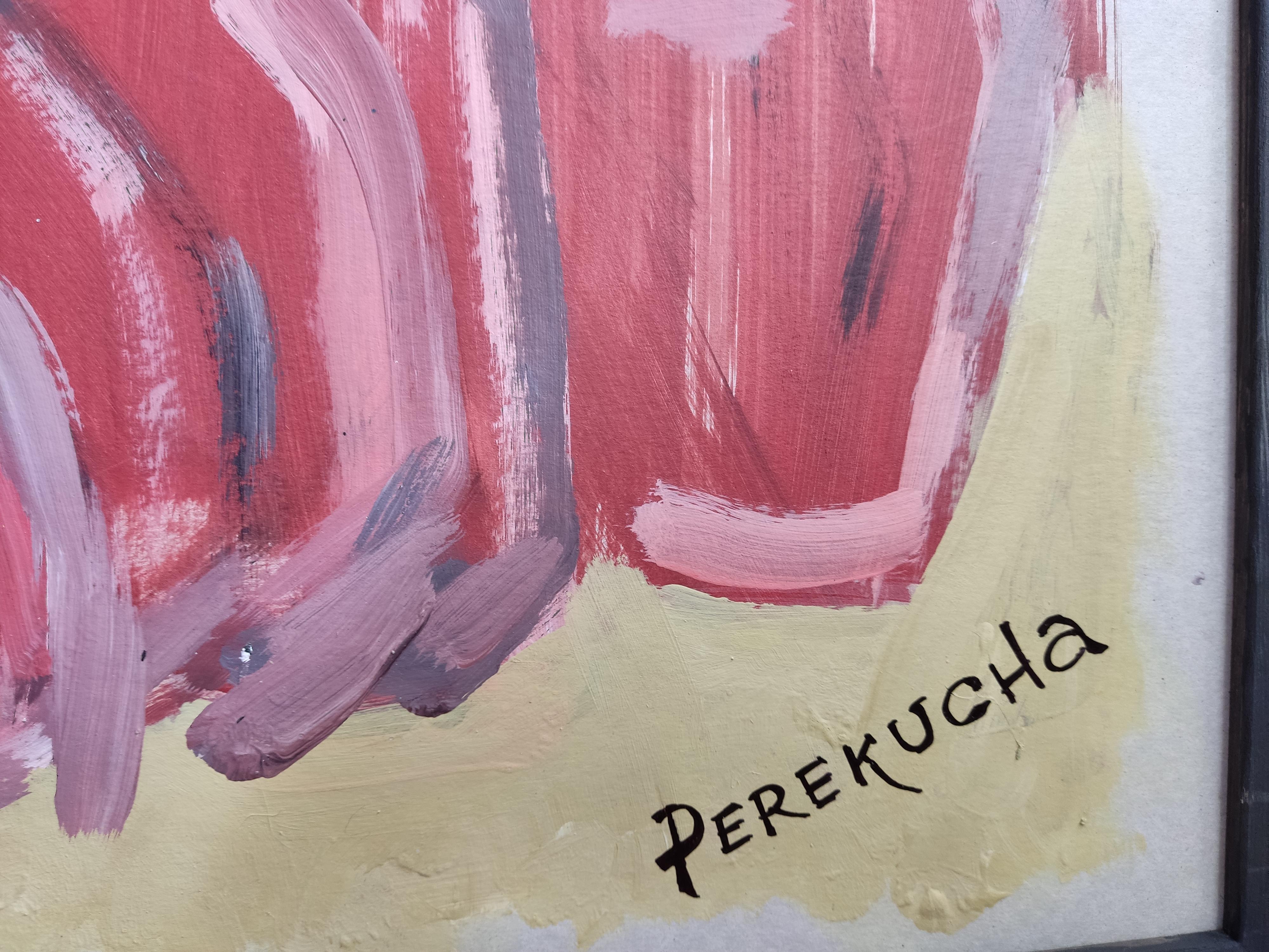 Assembly - Abstract Painting by Perekucha Ruslan