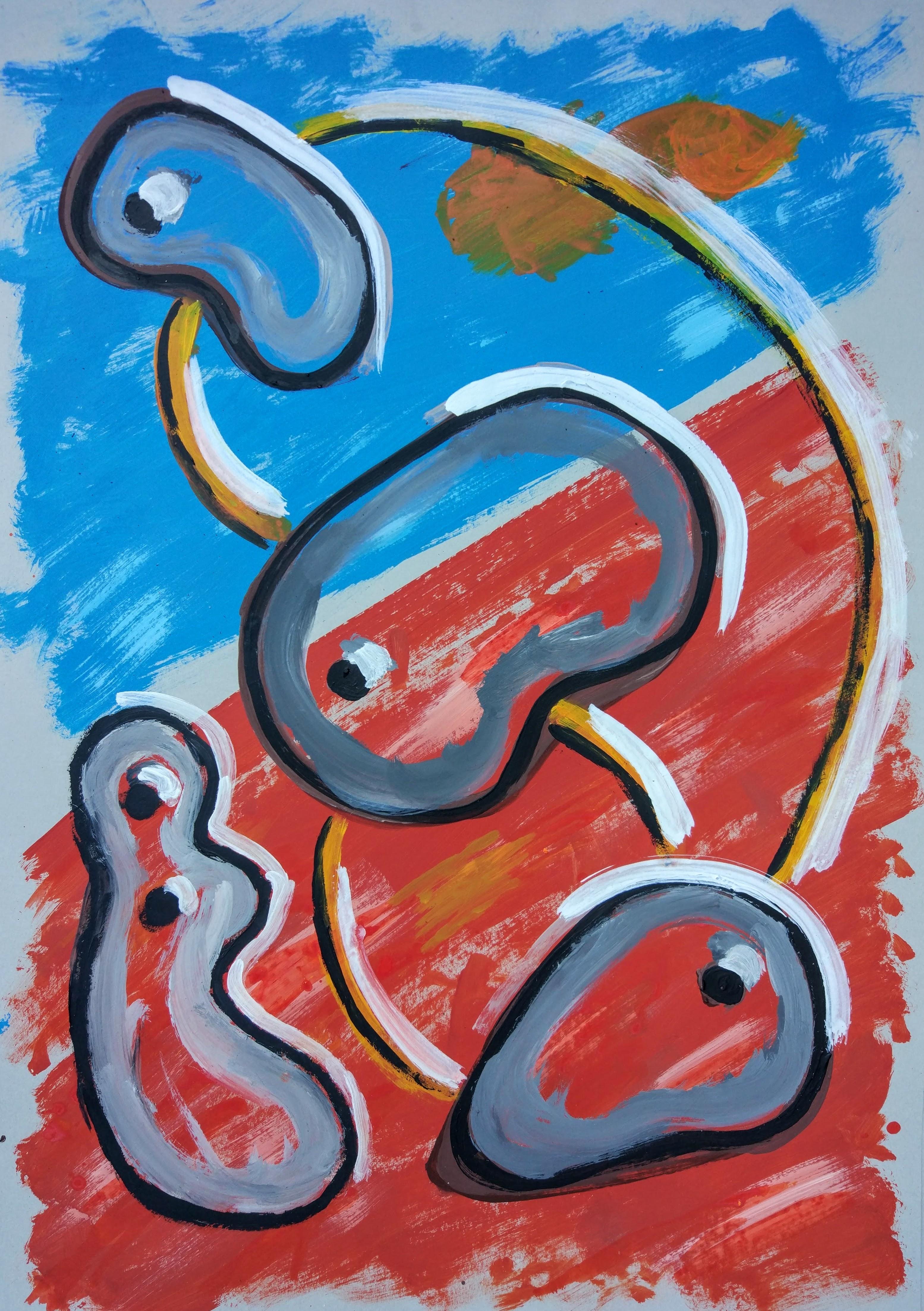 Abstract Painting di Perekucha Ruslan - Conversazione