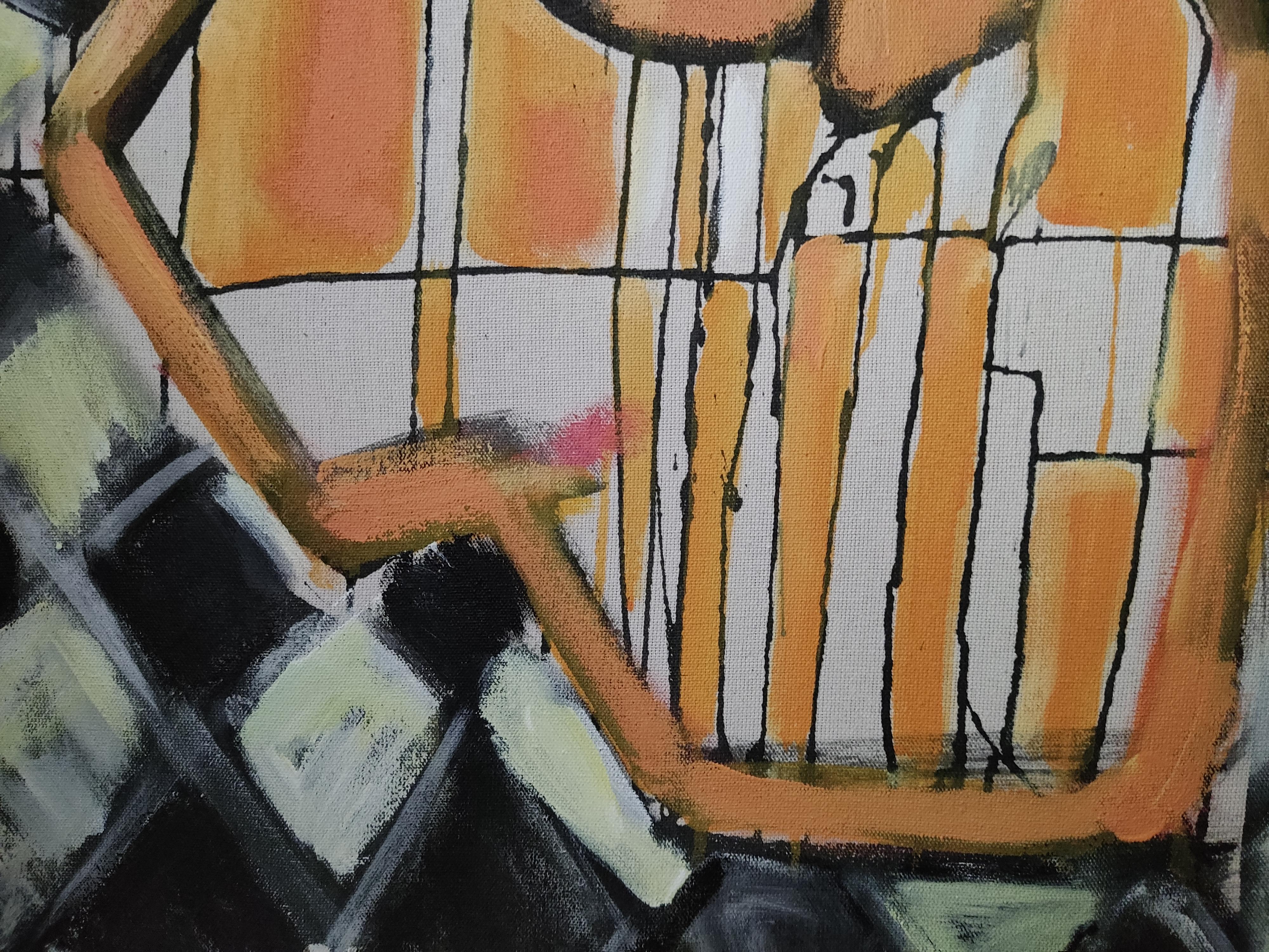 Conversation In Chess Club For Sale 4