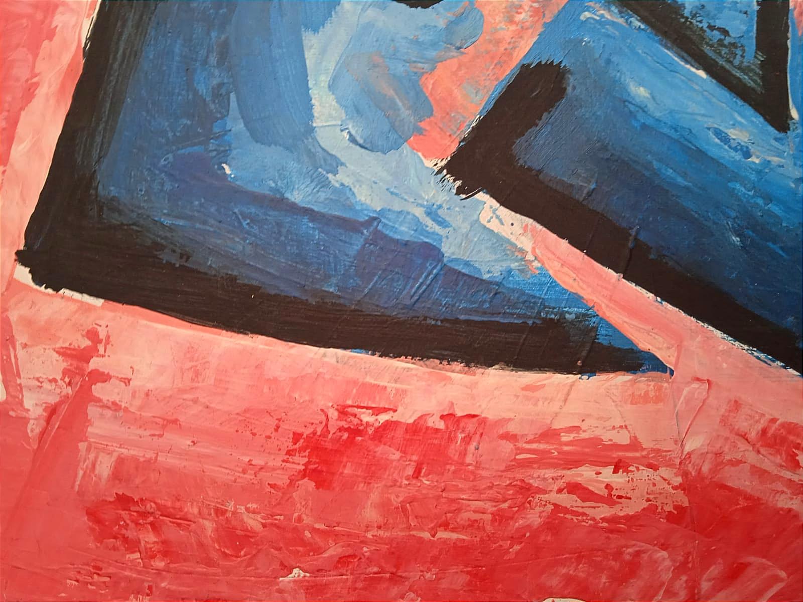 Zusammensetzung der Fische – Painting von Perekucha Ruslan