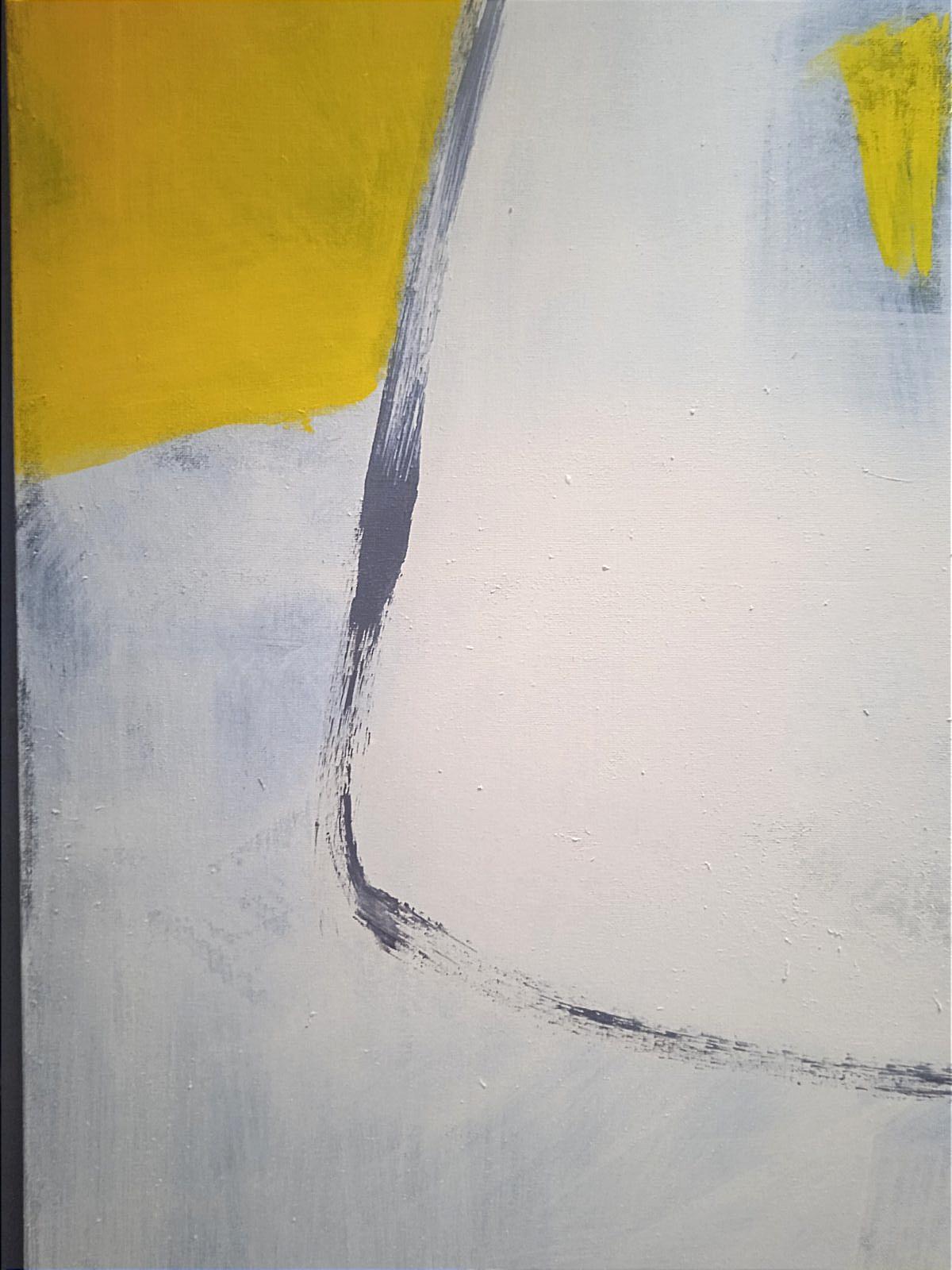 Objekt In Perspective - Abstract Painting by Perekucha Ruslan