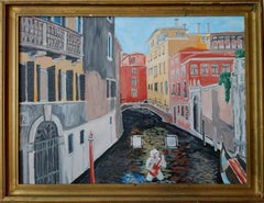 Buzo Blanco Y Dos Cuadrados Blancos En Venecia