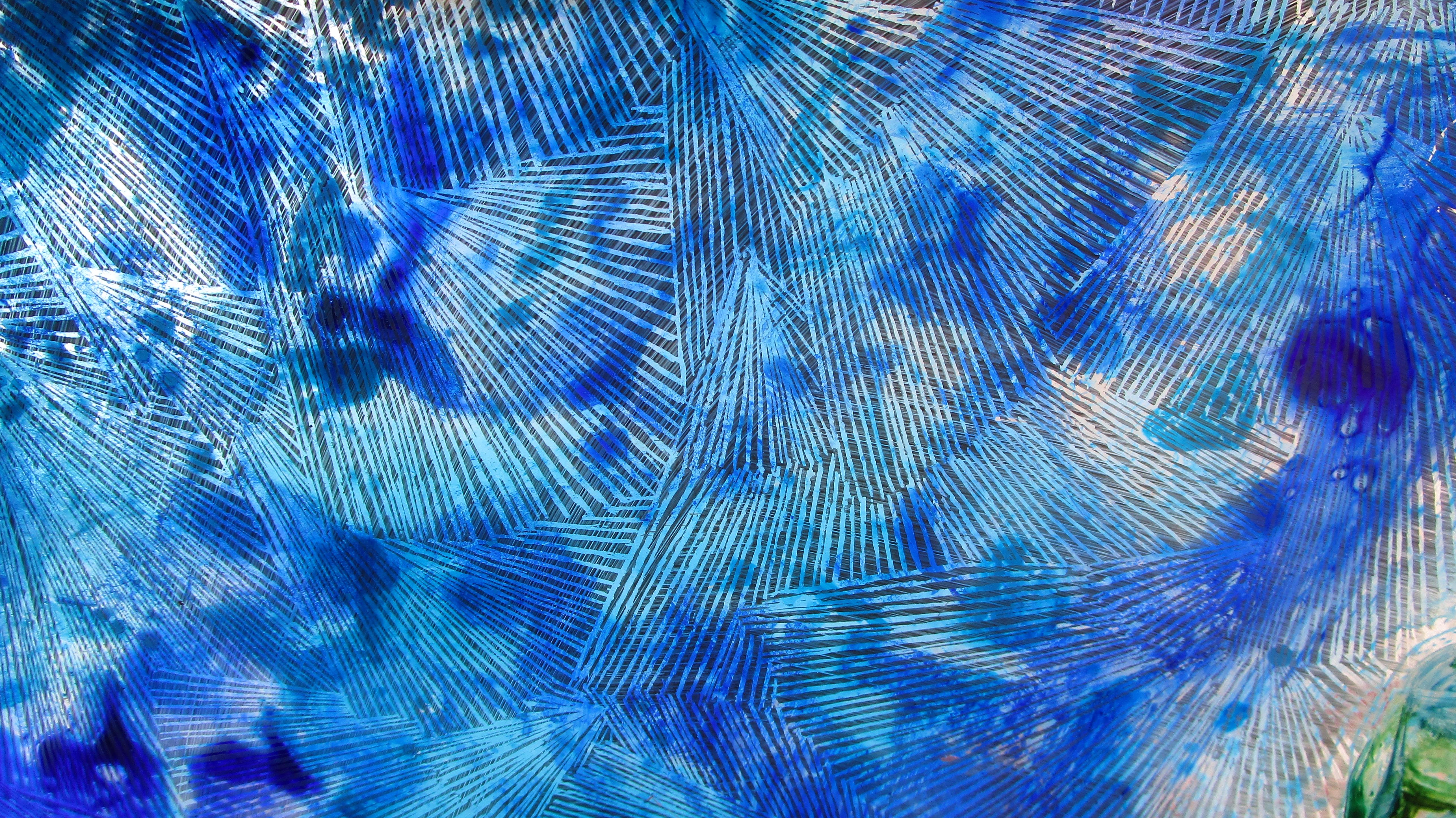 Rayon d'Or von Perez Petriarte, Gemälde 3D auf doppelseitigem Klar Acryl, Rayon d'Or im Angebot 6