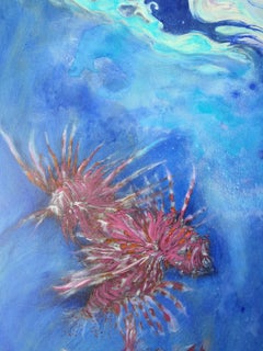 Under the Water Painting by Perez Petriarte
