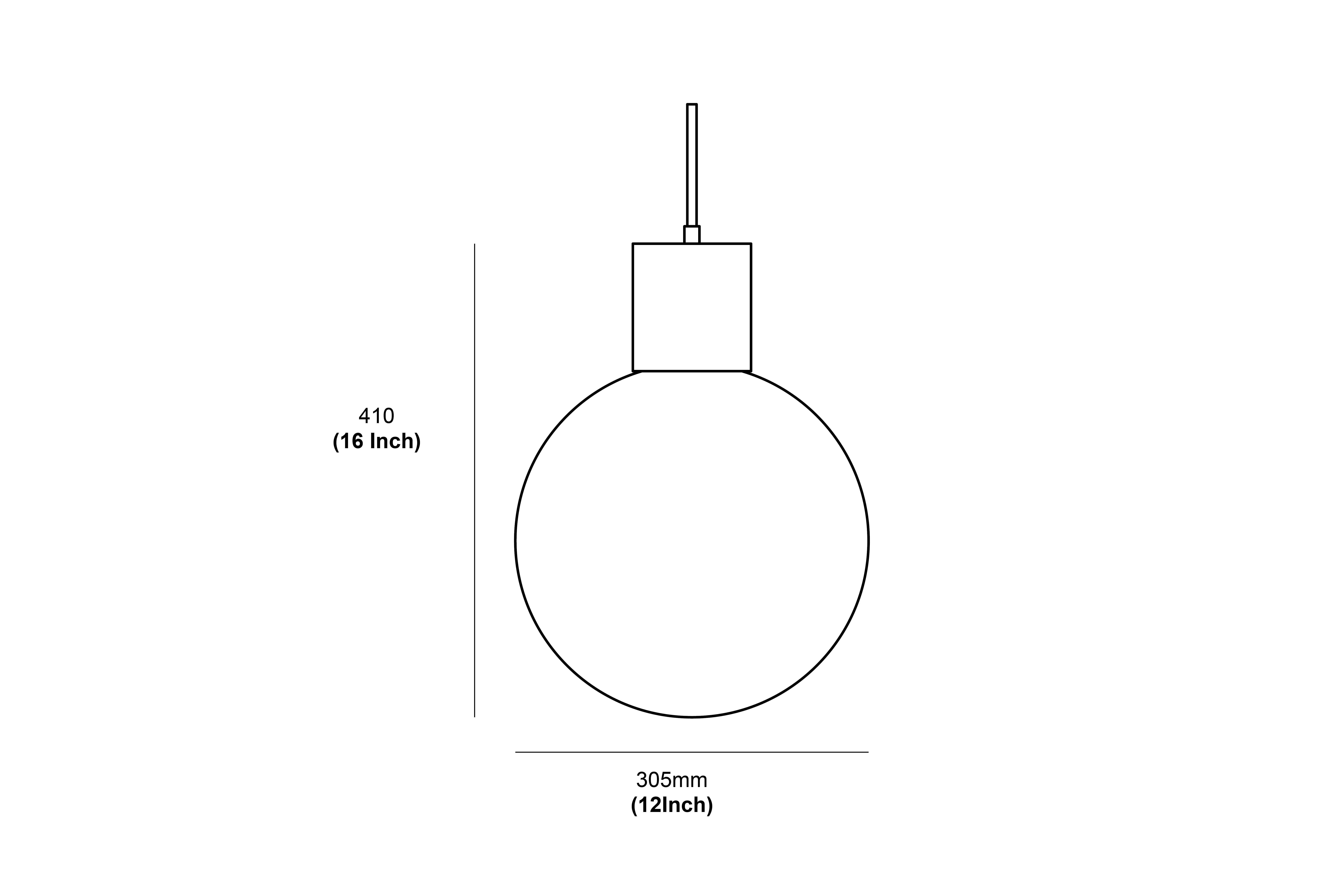 Australien Lampe à suspension Perf grande taille, tube en laiton perforé, abat-jour rond en verre en vente