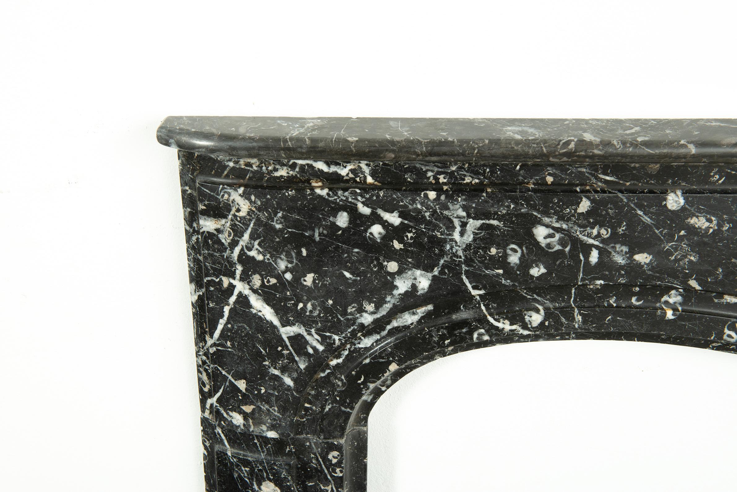 Perfect Antique Marble Fireplace Mantel For Sale 14