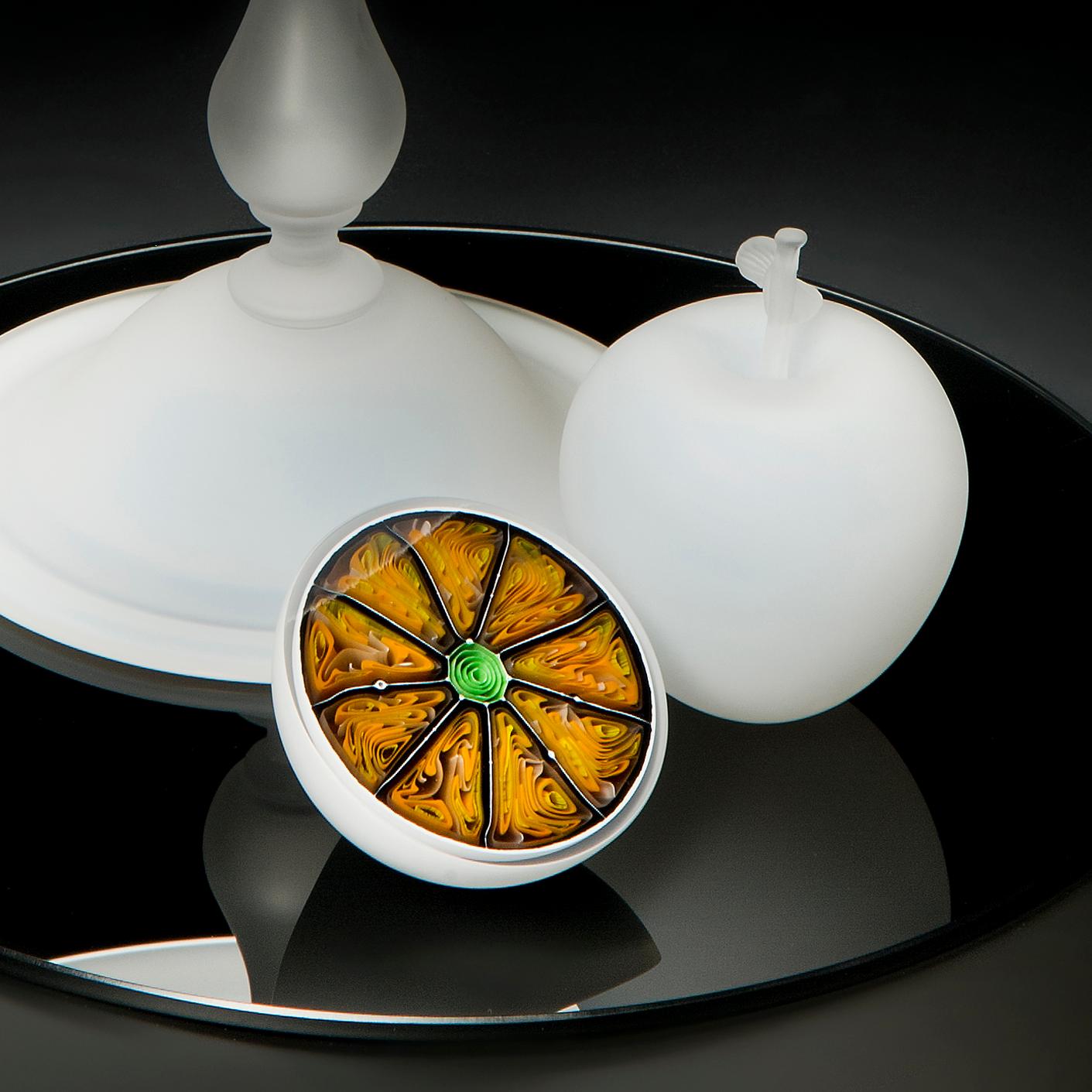 Modern Perfect Bounty, a Unique Glass Still Life Installation Art Work by Elliot Walker