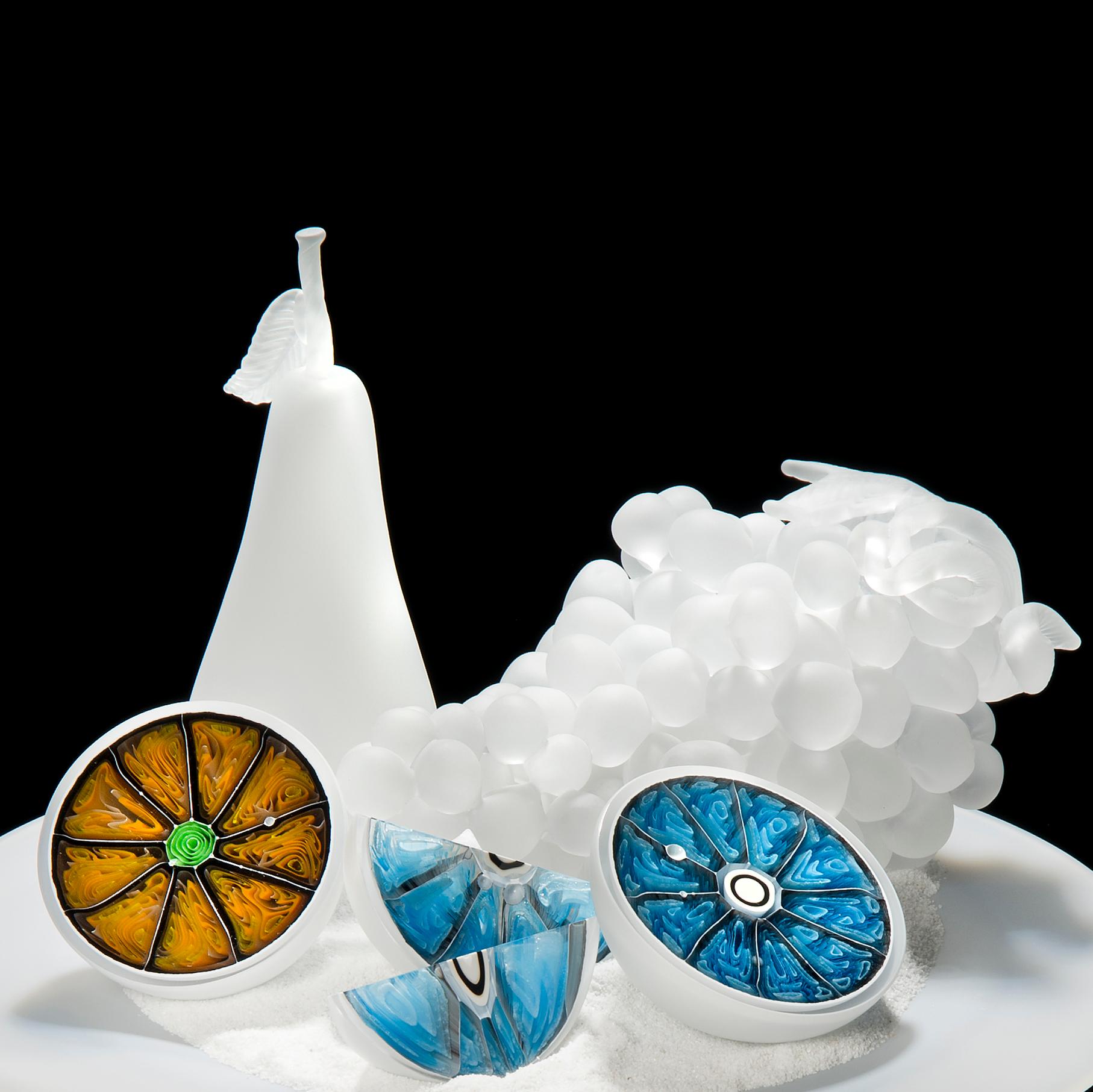 Contemporary Perfect Bounty, a Unique Glass Still Life Installation Art Work by Elliot Walker