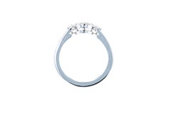 Perfect Fit 'Flush-Fit' Round Diamond Engagement Ring and Wedding Band