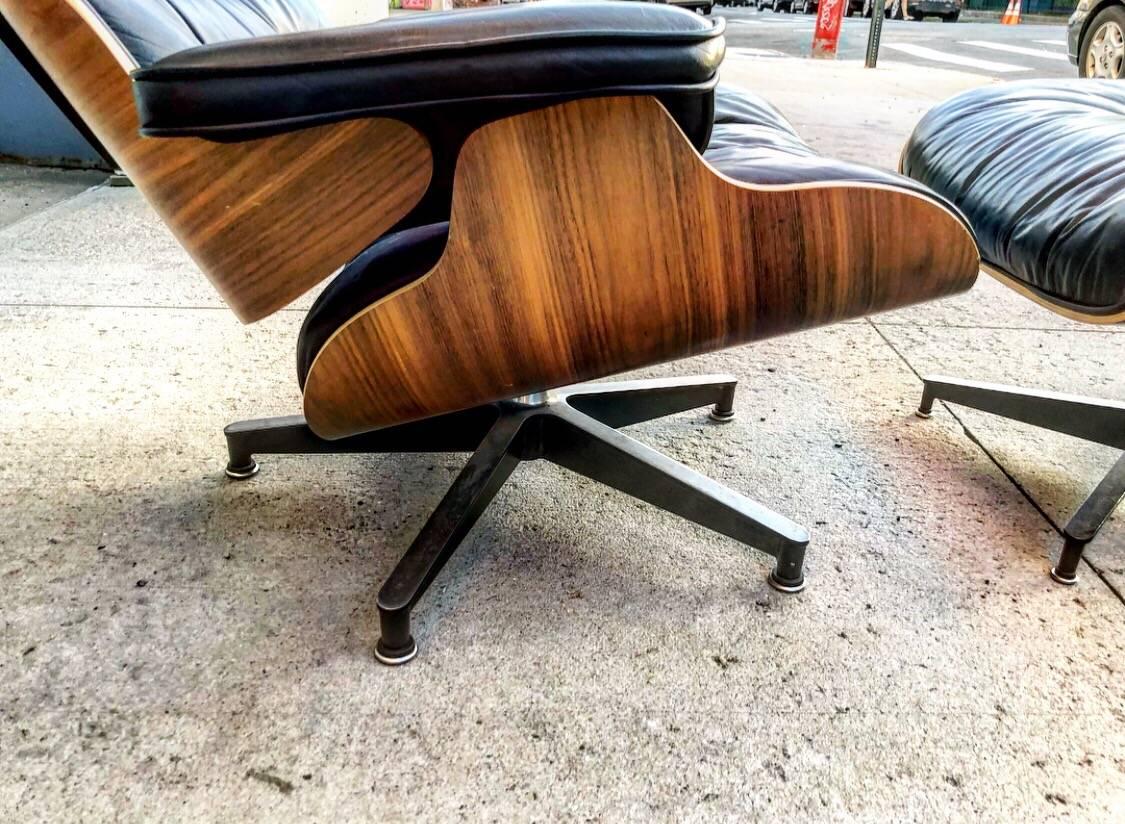 American Perfect Herman Miller Eames Lounge Chair and Ottoman