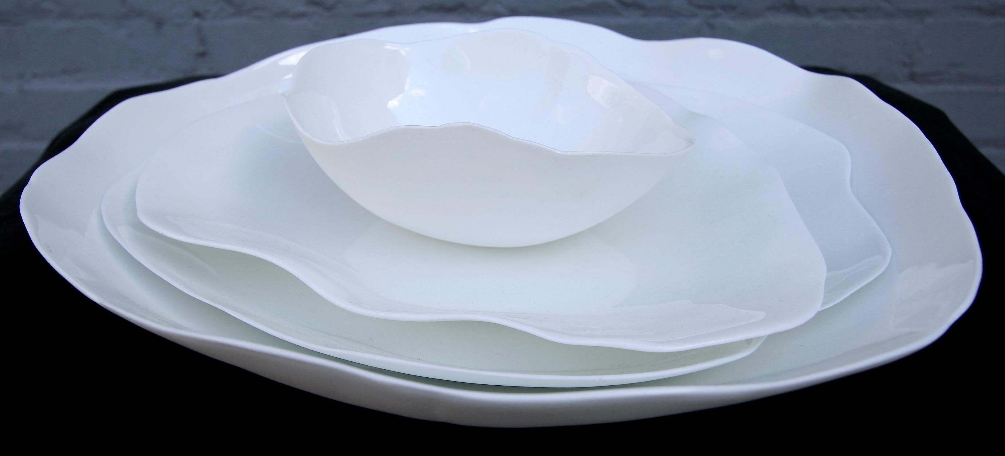 Perfect Imperfection White Bone China Bowl