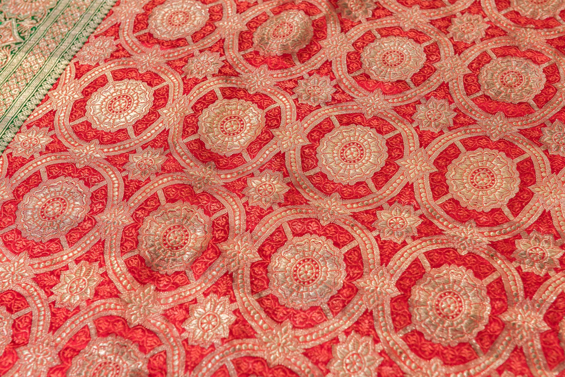 Perfect Indian Sari In Excellent Condition For Sale In Alessandria, Piemonte