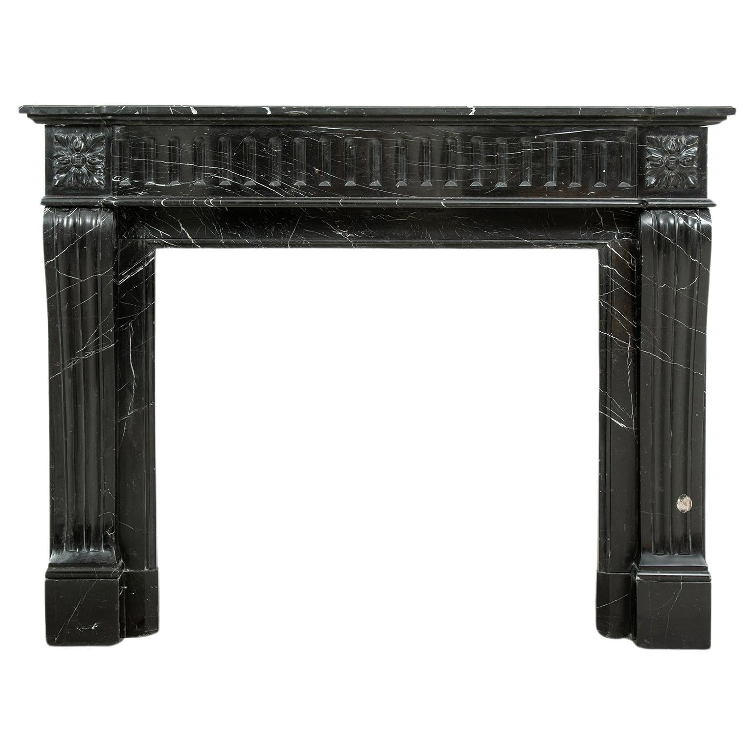 Perfect Petite Louis XVI Fireplace Mantel