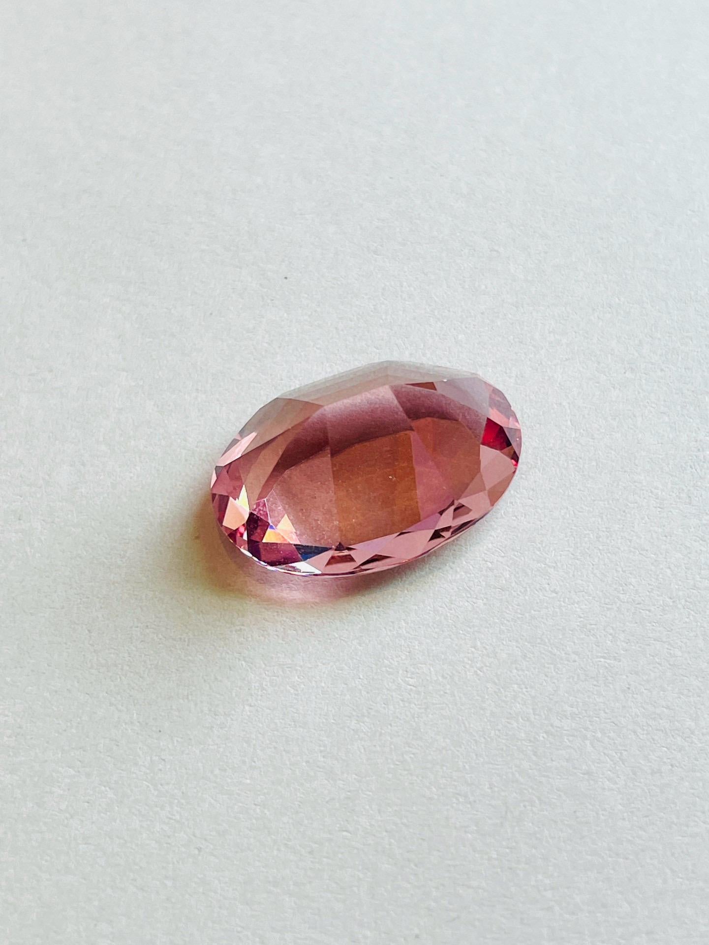 Rare Natural color morganite intense pink color Clean and flawless Perfect shape 

MGA07
Name: Morganite
weight : 13.65 carats
origin: Brazil
color: Intense Pink
clarity: clean no treatment 
certificate: -