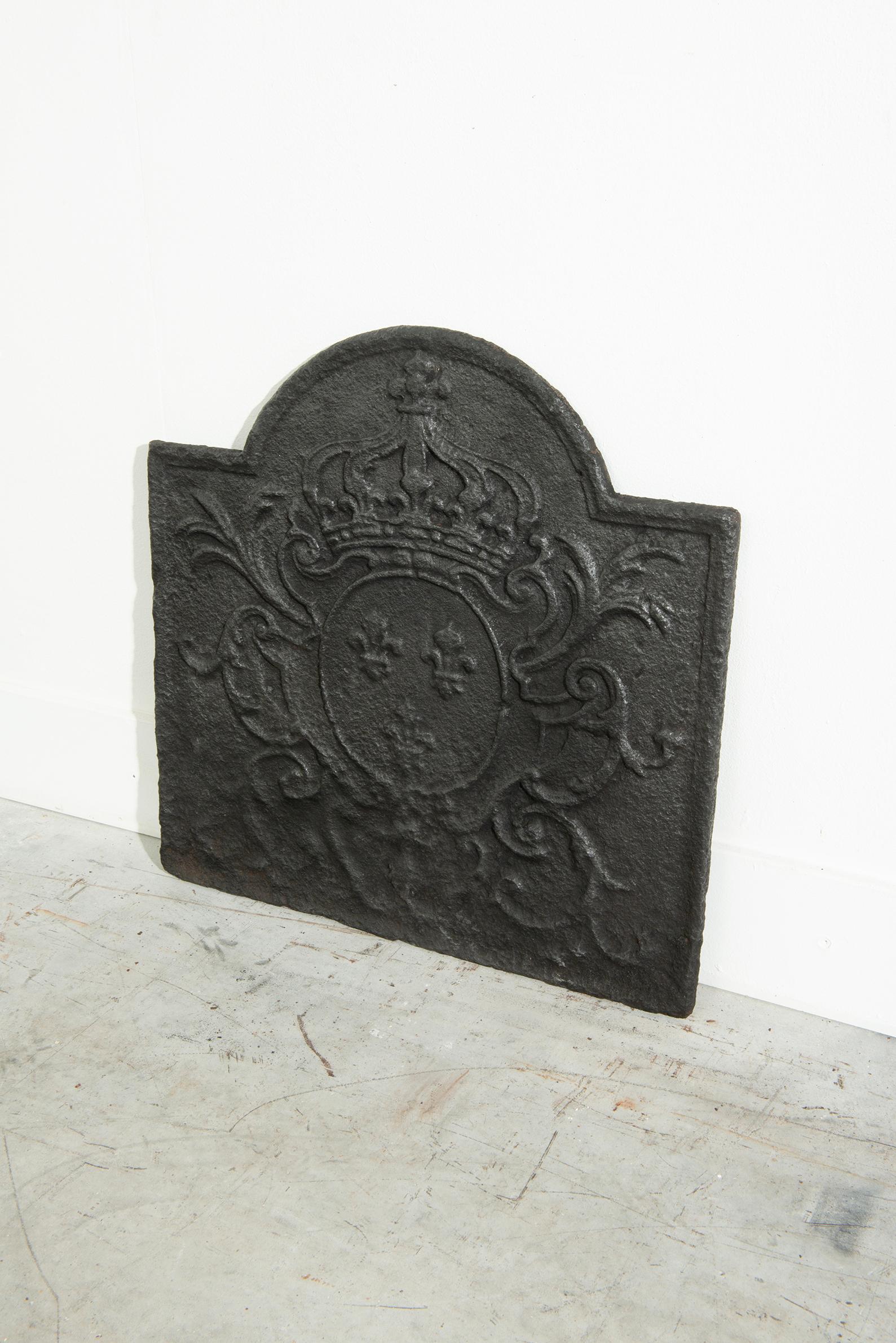 Plaque de cheminée antique de taille parfaite Bon état - En vente à Haarlem, Noord-Holland