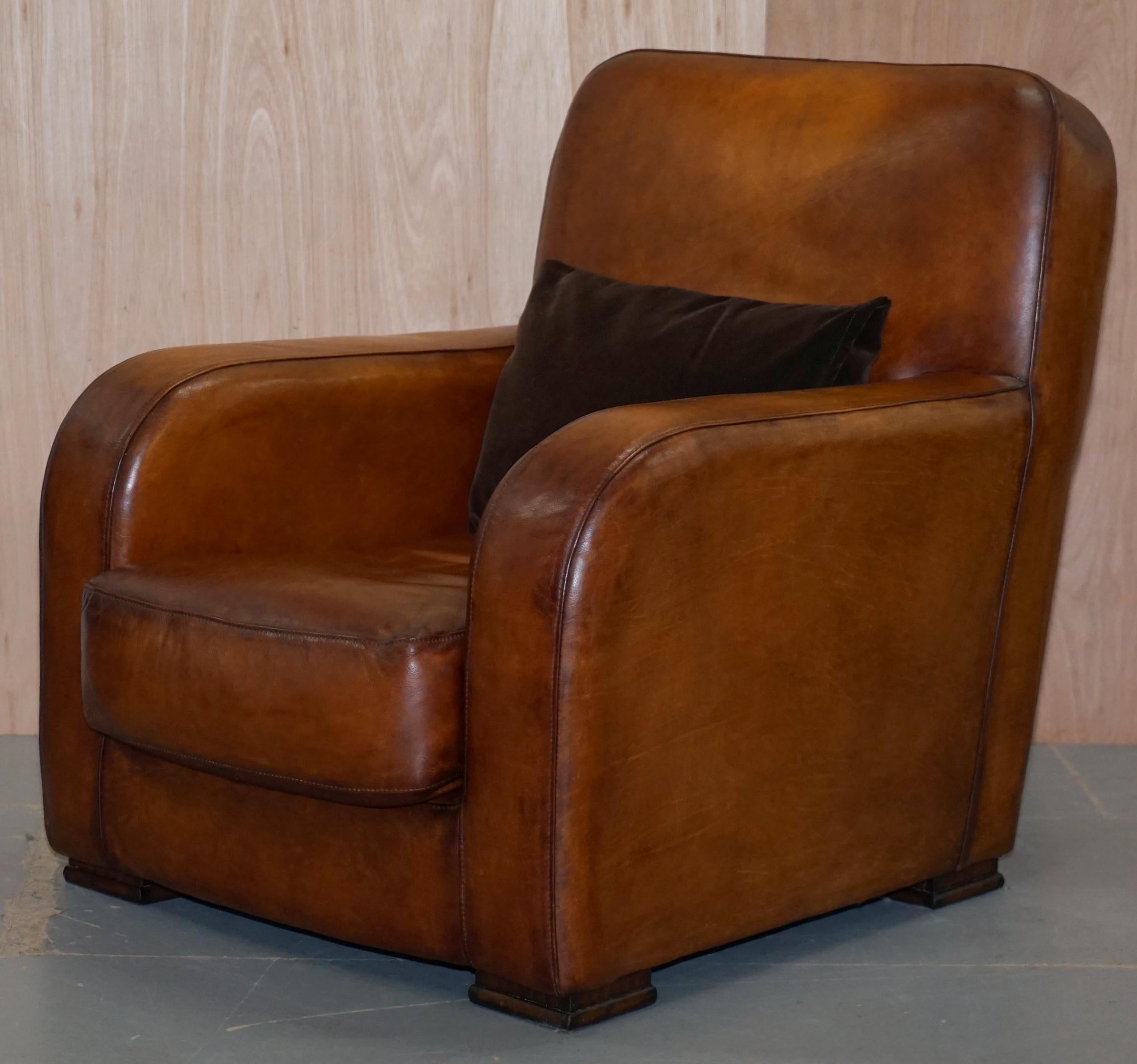 tetrad totnes leather armchair