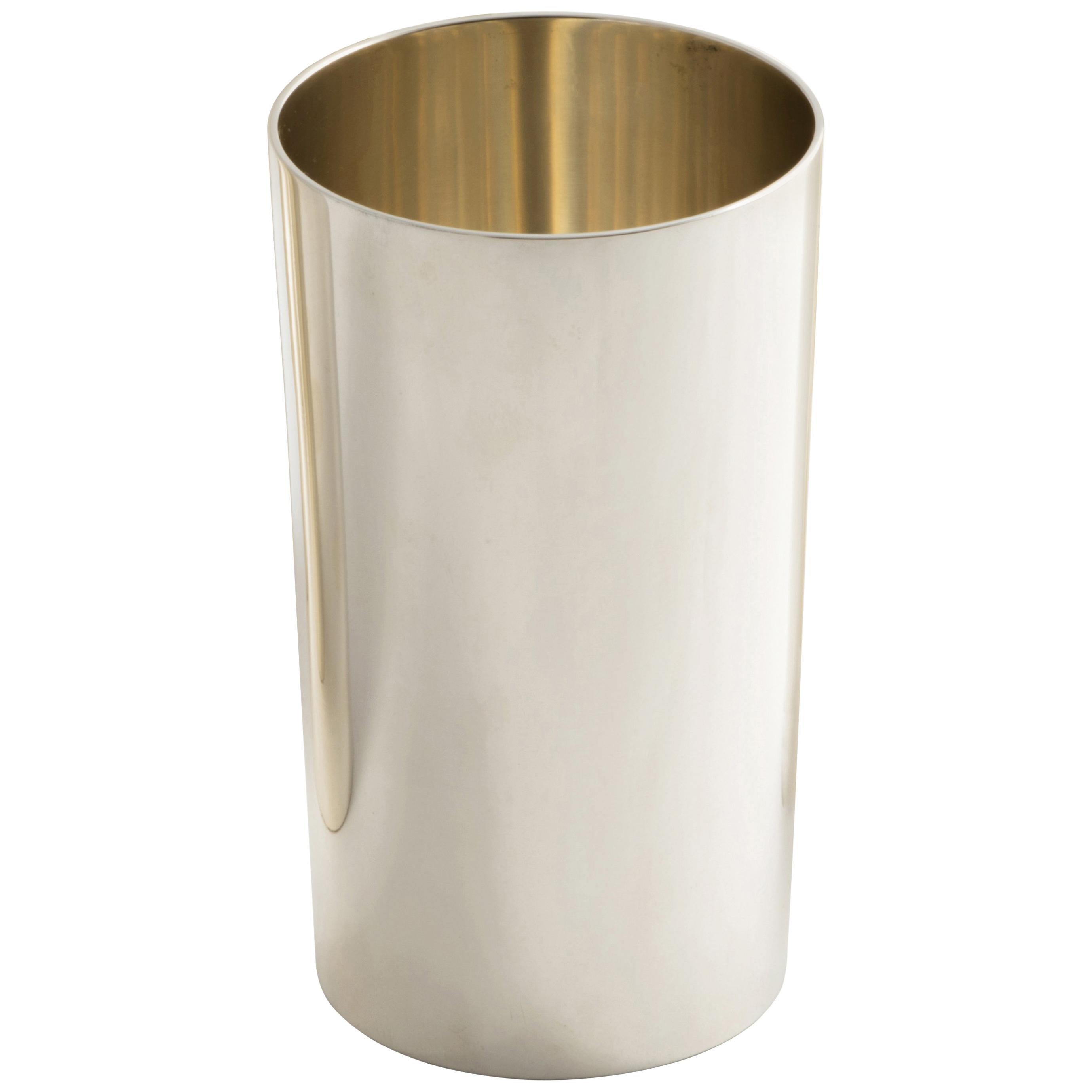 Perfectly Modern Tiffany Sterling Silver Cocktail Tumbler or Vase