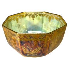 Perfectly Ordinary Lustre Octagonal Scarab Bowl Daisy Makeig-Jones Wedgwood 1920