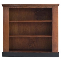Perfectly Proportioned Dutch Art Deco Open Bookcase, Hague School, 1920s
