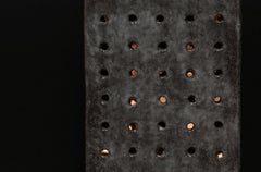 Perforated Ceramic Tower Lamp