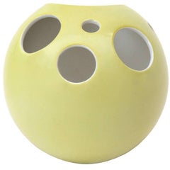 Perforated Ceramic Vase for Hutschenreuther