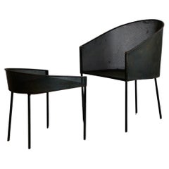 Perforated Chair and Stool