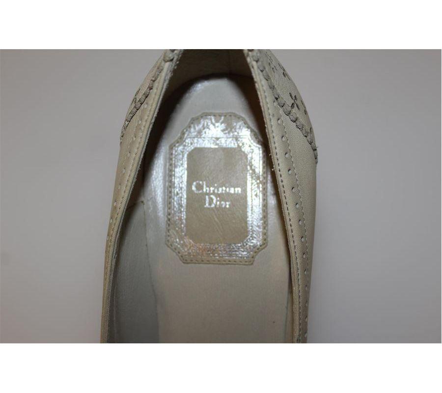Christian Dior Décolleté traforata misura 37 1/2 In condizioni ottime in vendita a Gazzaniga (BG), IT