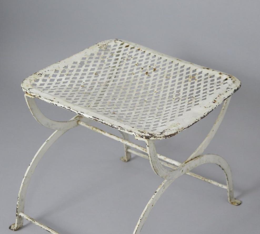 Perforated Industrial Stool, France For Sale 1