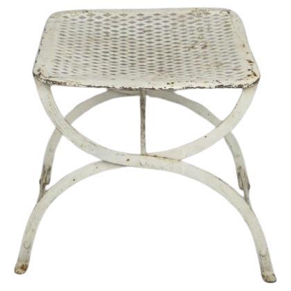 Perforated Industrial Stool, France For Sale