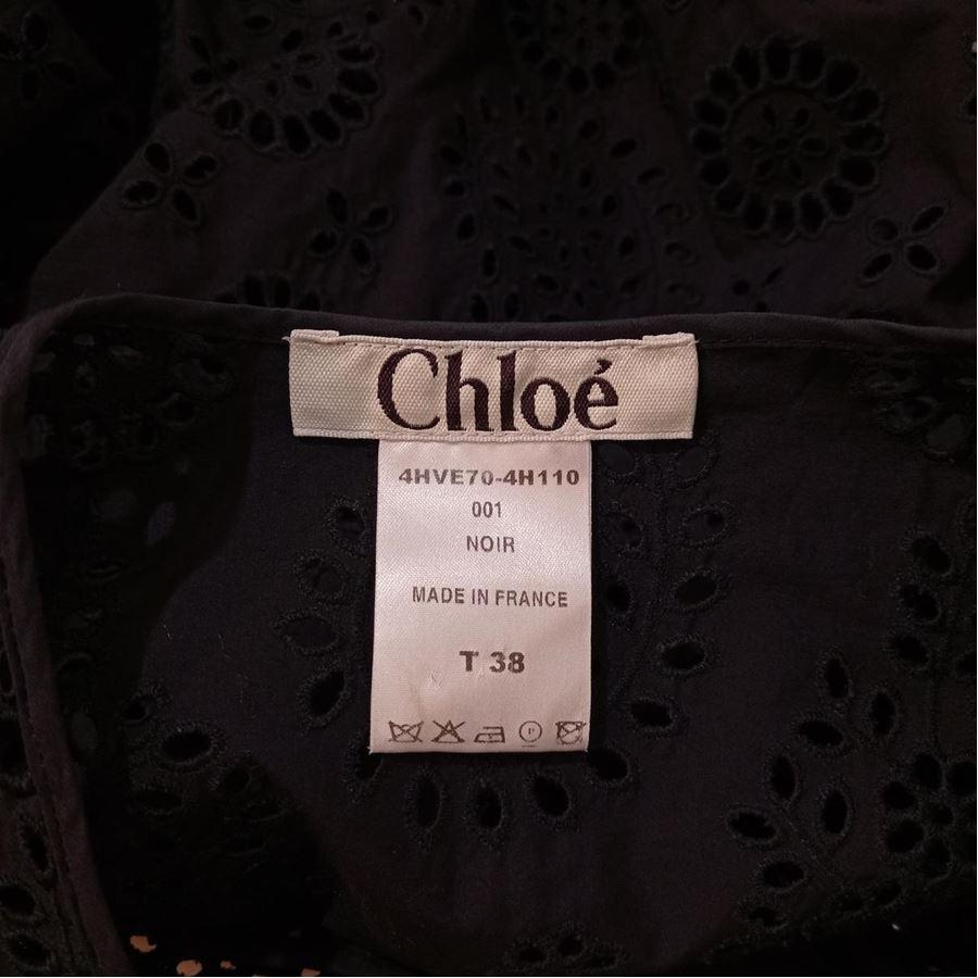 Chloé Perforierte Jacke Größe 42 Damen im Angebot