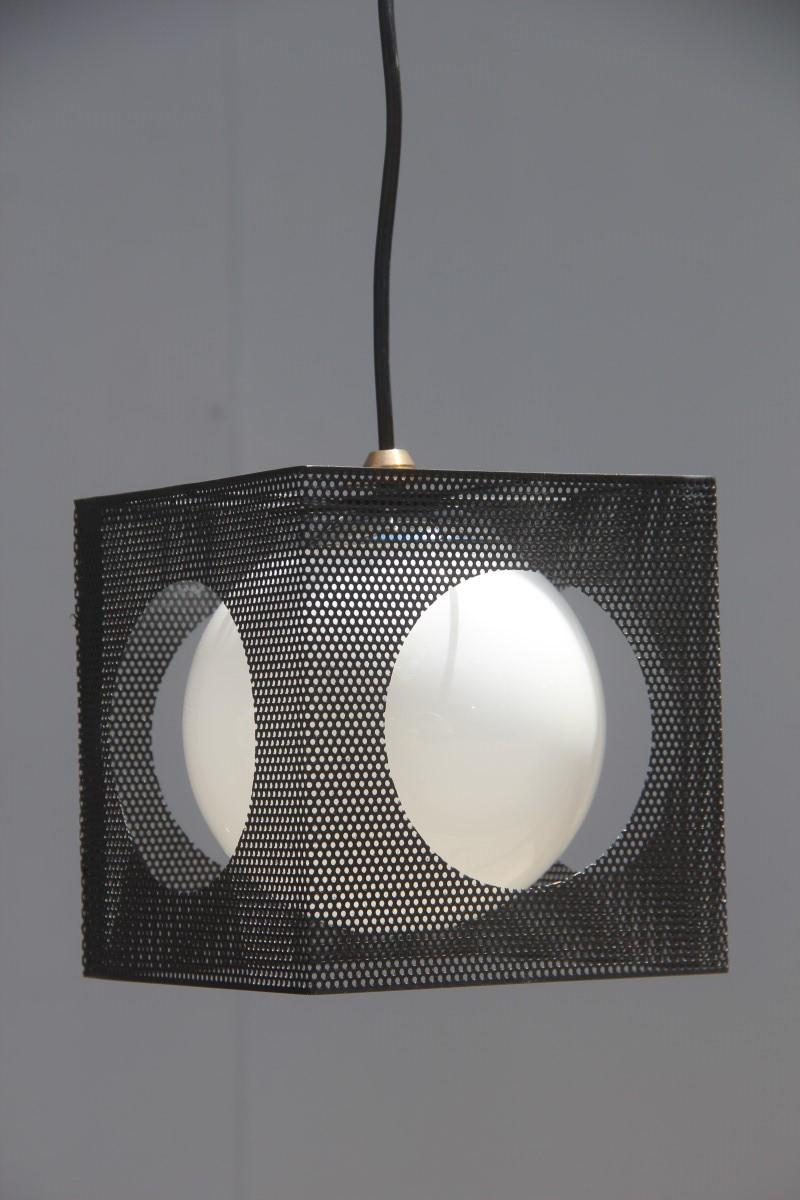perforated metal pendant light