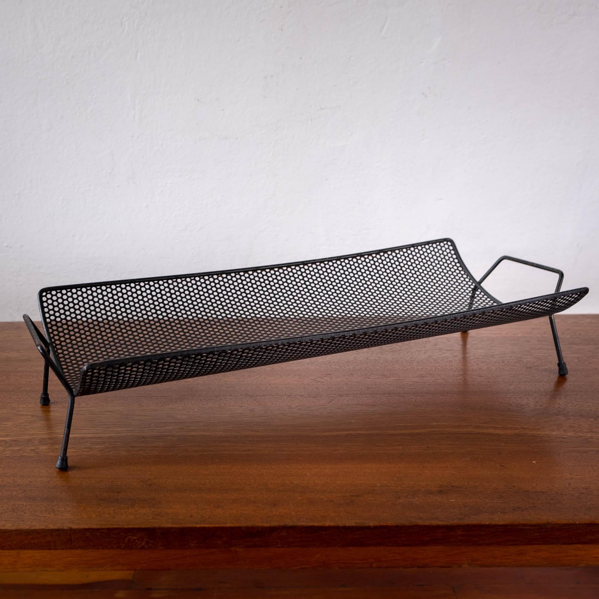 Perforated Metal Catch All or Fruit Basket by Richard Galef 3
